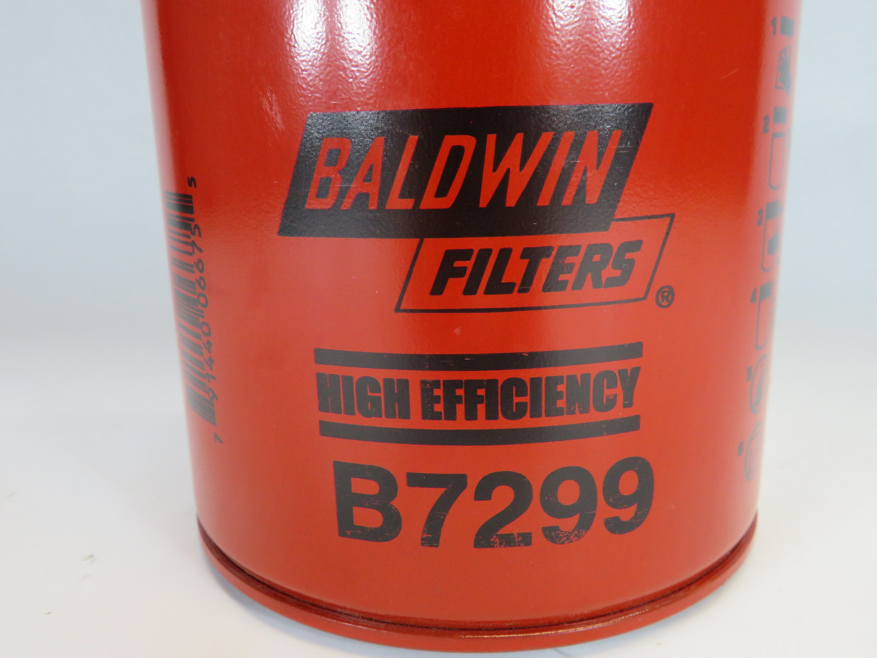 Baldwin Filters B7299 Spin-On Oil Filter 9.8-27 Micron SHELF WEAR NOP