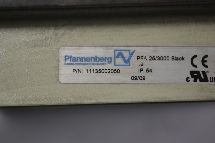 Pfannenberg 11135002050 Exhaust Filter 224mm USED