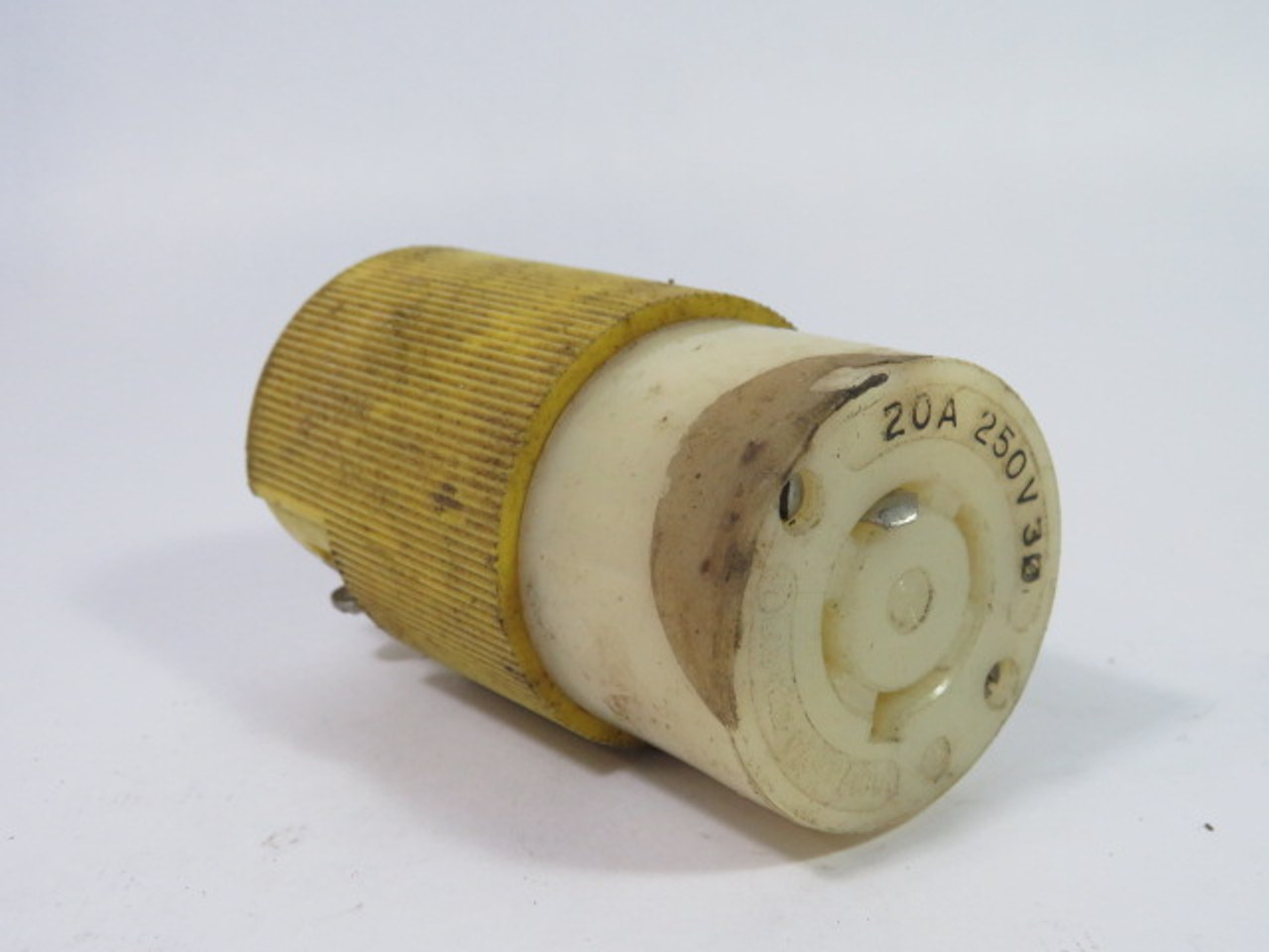 Hubbell 24CM23 Corrosion-Resistant Connector 20A 250V 3P 4W USED