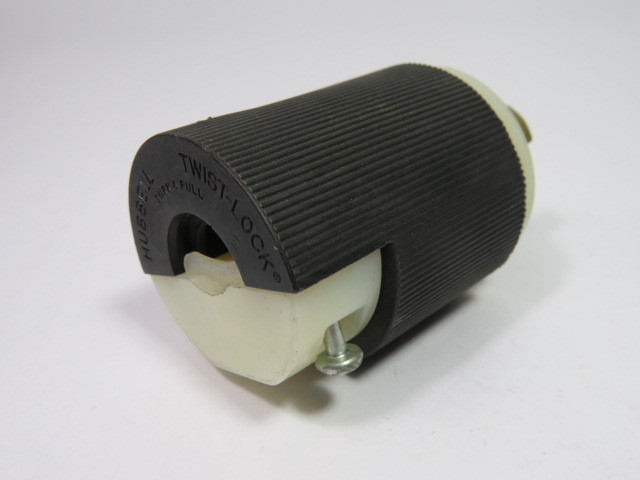 Hubbell 2341 Twist-Lock Plug 20A 480VAC 2P 3W USED