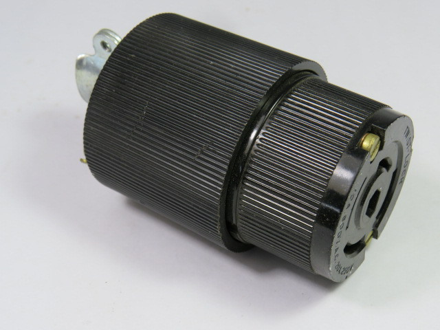 Hubbell 3523 Twist-Lock Connector 20A 250V 10A 600VAC 4P 5W USED
