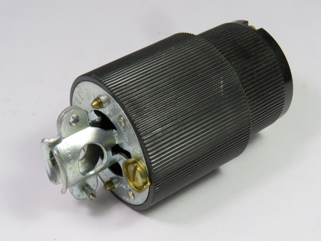 Hubbell 3523 Twist-Lock Connector 20A 250V 10A 600VAC 4P 5W USED