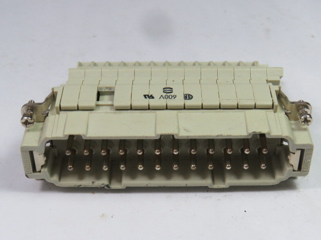 Harting 09-33-024-4625 HAN E-AV Terminal Insert 24-Pos USED