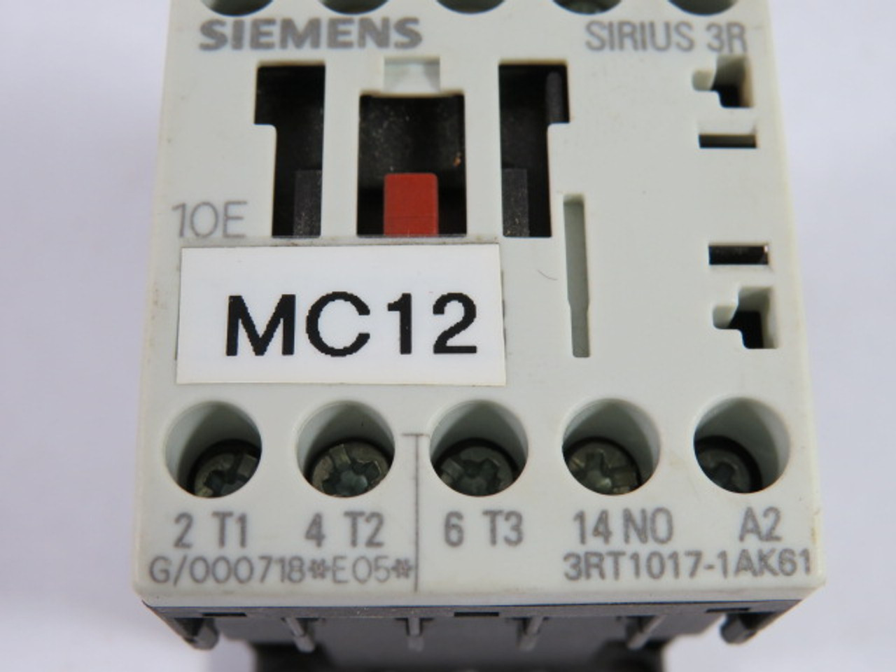 Siemens 3RT1017-1AK61 Contactor 110/120V 50/60Hz USED