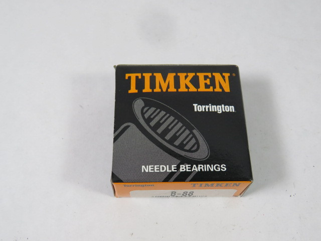 Timken B-88 Needle Roller Bearing 17.463mm OD 12.7mm ID 12.7mm W ! NEW !