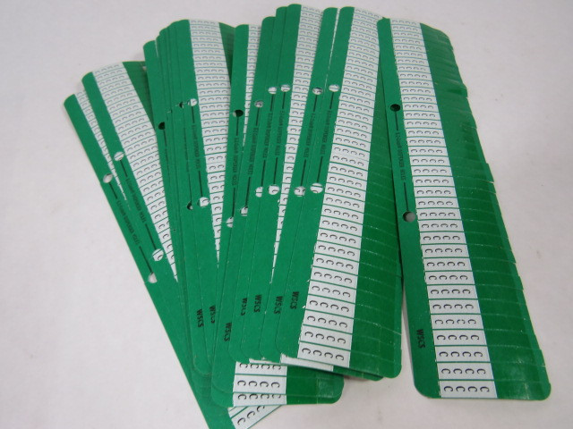 Thomas & Betts C Green E-Z-Code Wire Markers Lot of 19  NEW