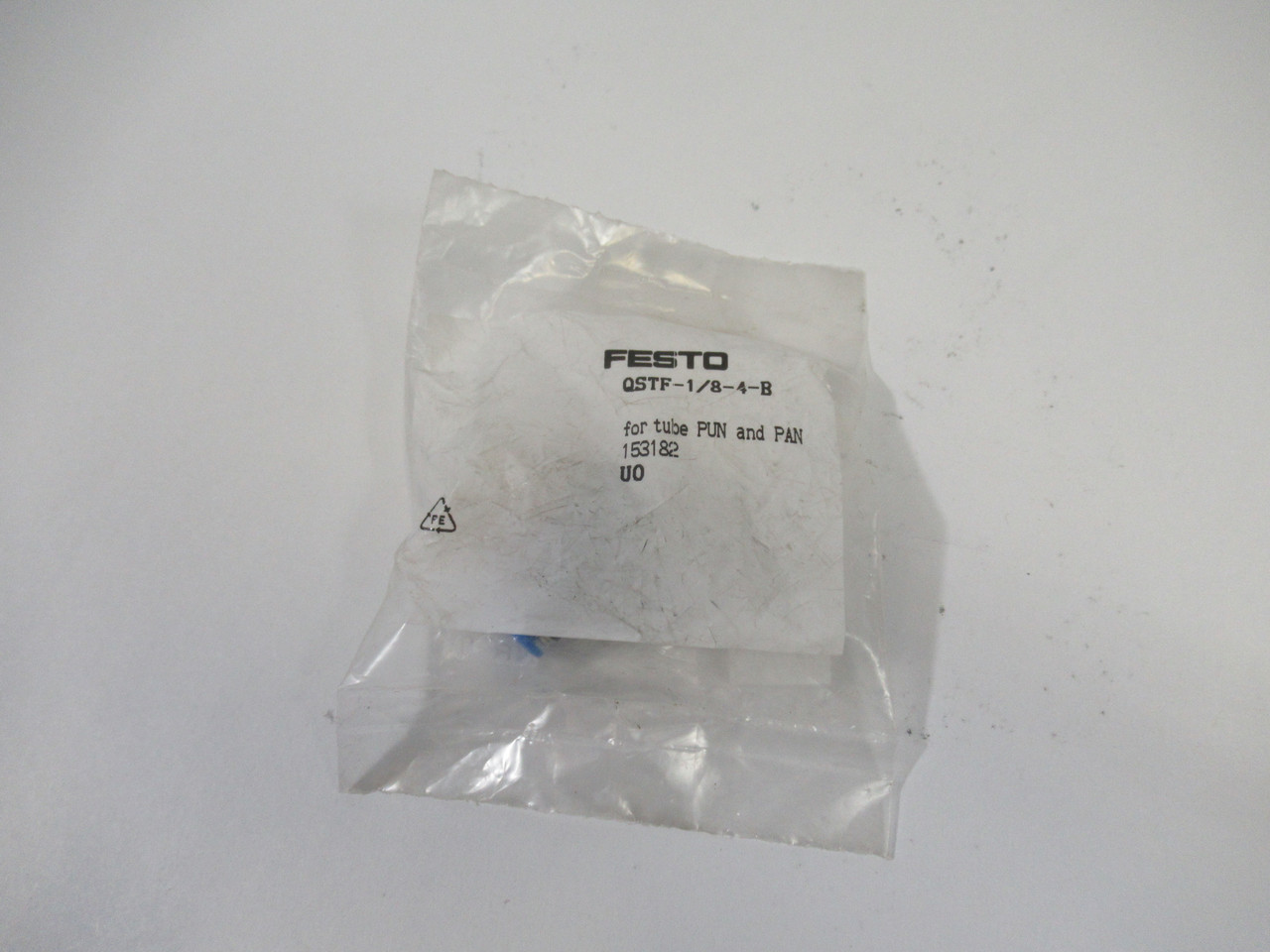 Festo 153182 QSTF-1/8-4-B Push-in T Fitting 4mm R1/8 PUN & PAN Tubing ! NWB !