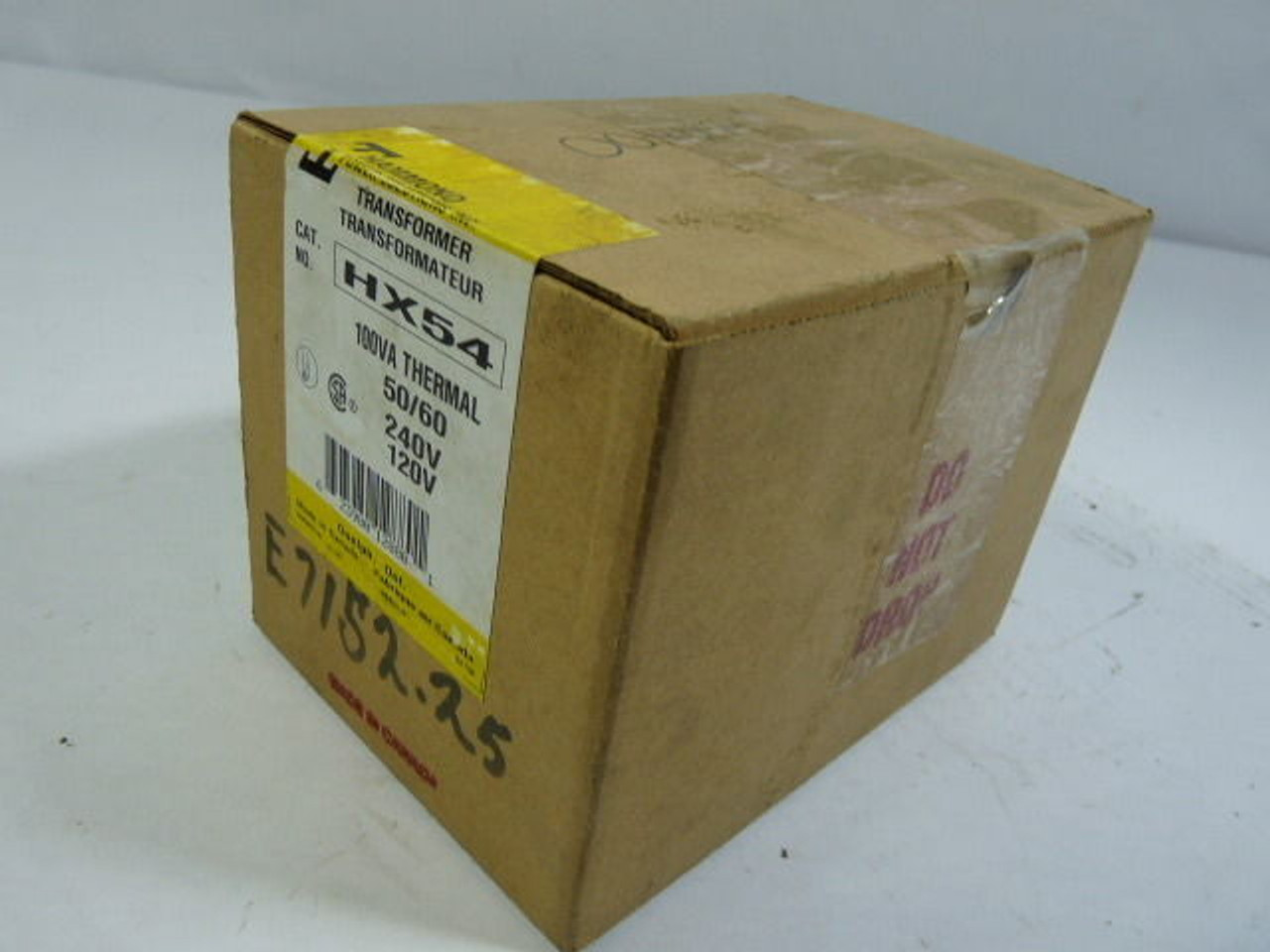 Hammond HX54 Transformer 100VA Pri 240V Sec 120V 50/60Hz NEW