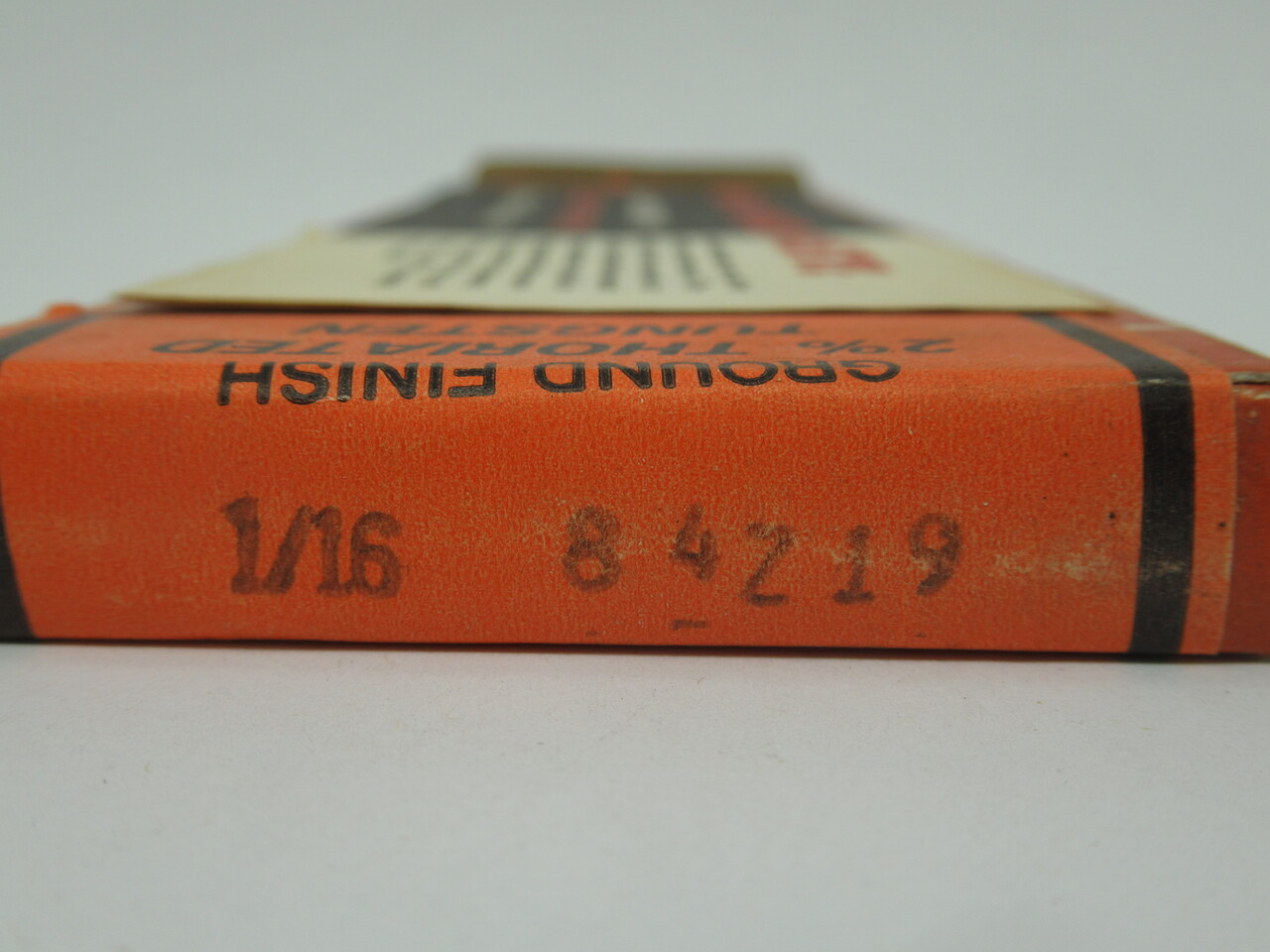 Heliarc 84Z19 Tungsten 7" Electrode 2% Thoriated 1/16 10-Pack NEW