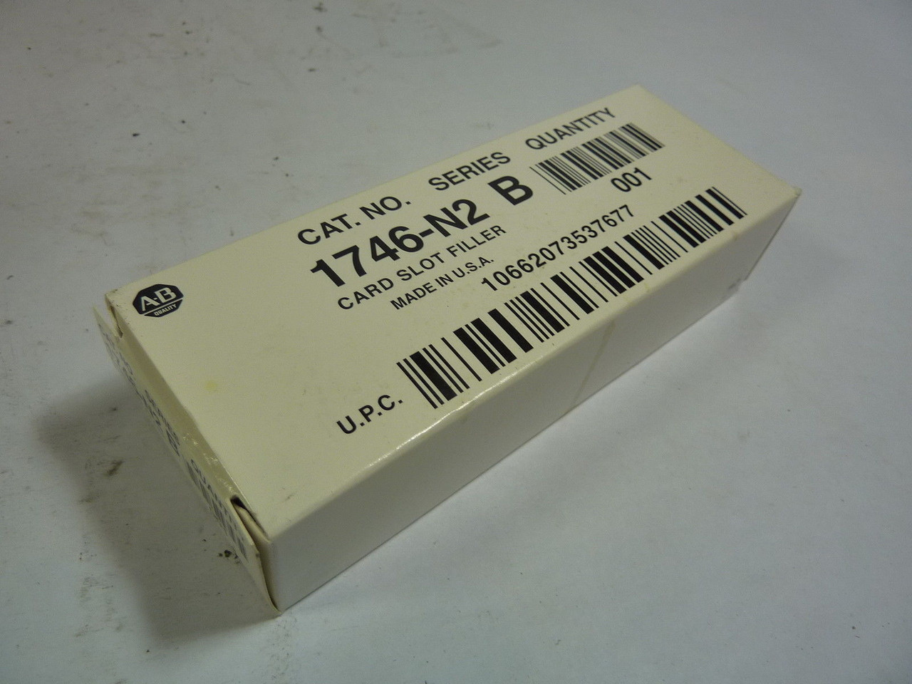 Allen-Bradley 1746-N2 Series B PLC Card Slot Filler Solid  NEW