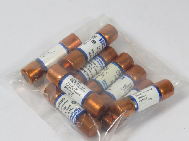 Ferraz Shawmut NRN20 One Time Fuse 20A 250V Lot of 10 USED