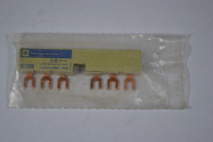 Telemecanique GV1-G08 Mini Busbar 63A 600VAC ! NWB !
