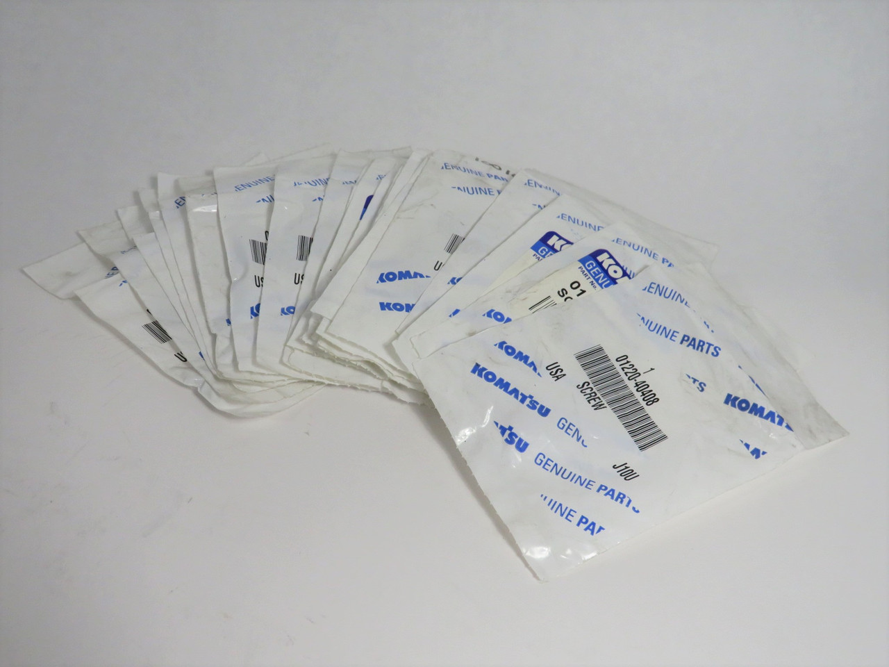 Komatsu 01220-40408 Terminal Screw Lot of 22 NWB