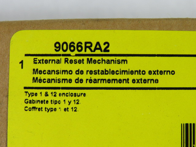 Square D 9066RA2 Starter External Reset Mechanism W/ Two Rods ! NEW !