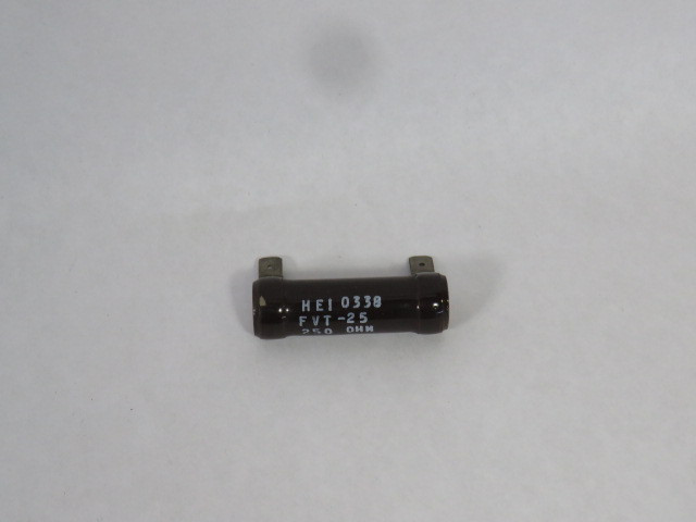 Huntington FVT-25 Resistor 250 Ohm USED