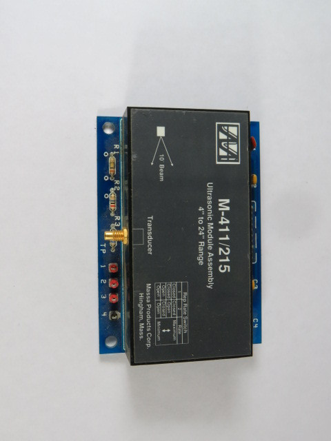 Massa Products M-411/215 Ultrasonic Module Assemble 4-24" Range Board USED