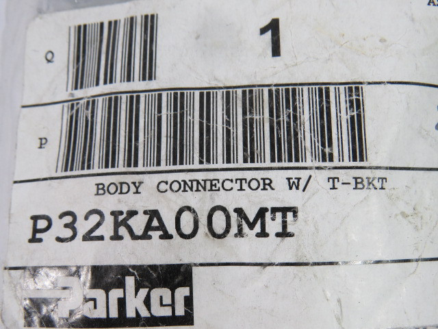 Parker P32KA00MT T-Bracket With Body Connector ! NWB !