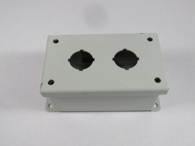 Rittal 8017646 Push Button Enclosure 2-Hole 146x82x69mm ! AS IS !