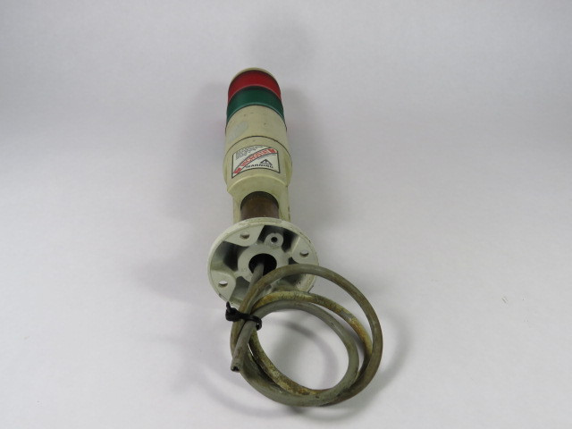 Microstat MSL2 Status Indicator 2-Lens Colour 120VAC 1A 3/4" NPT USED