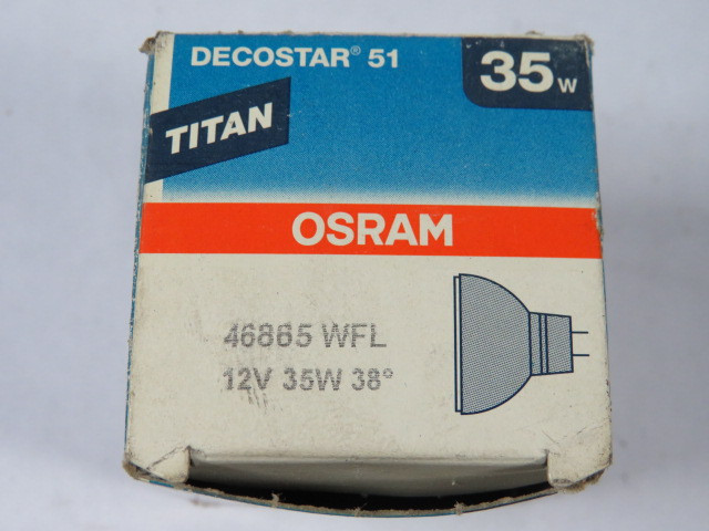 Osram 46865-WFL DecoStar Titan 51 Bulb 35W 12V ! NEW !