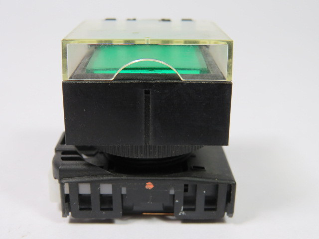 Fuji Electric AR22F0M-E3G Push Button Illum LED 30V Green Flush USED