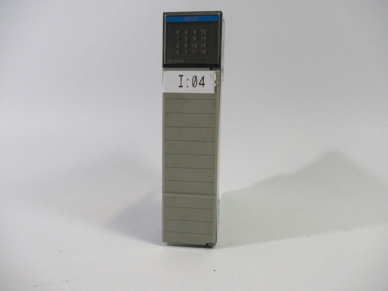 Allen-Bradley 1746-IB16 SLC 500 Input Module Ser. C  Damaged Left Clamp USED