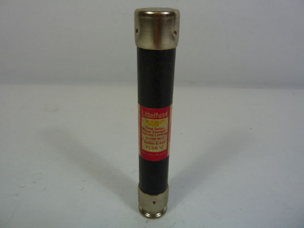 Littelfuse FLSR-12 SLO BLO Time Delay Dual Element Fuse 12A 600Vac USED