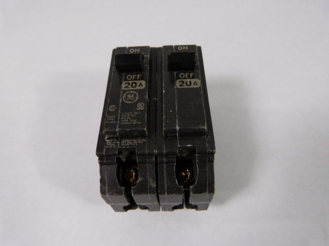 General Electric THQL2120 Circuit Breaker 20Amp 2Pole USED