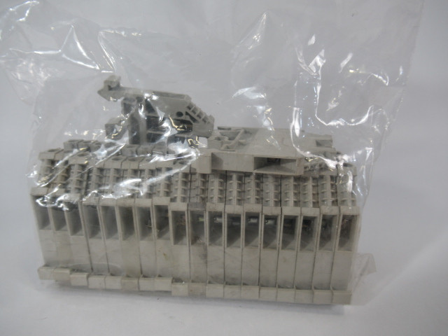 Wieland WK4/U/V0 Terminal Block 600/800V Lot of 20 GREY USED