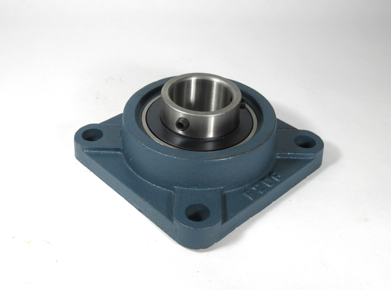 DF UCF208 4 Bolt Flange Bearing 40mm ID 49.2mm Inner Ring OD 51.2mm W NEW