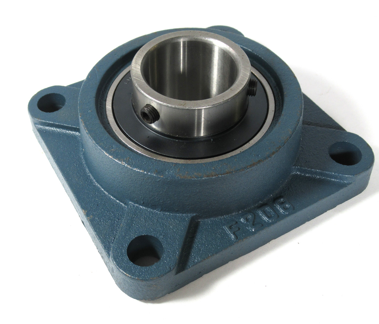 DF UCF208 4 Bolt Flange Bearing 40mm ID 49.2mm Inner Ring OD 51.2mm W NEW