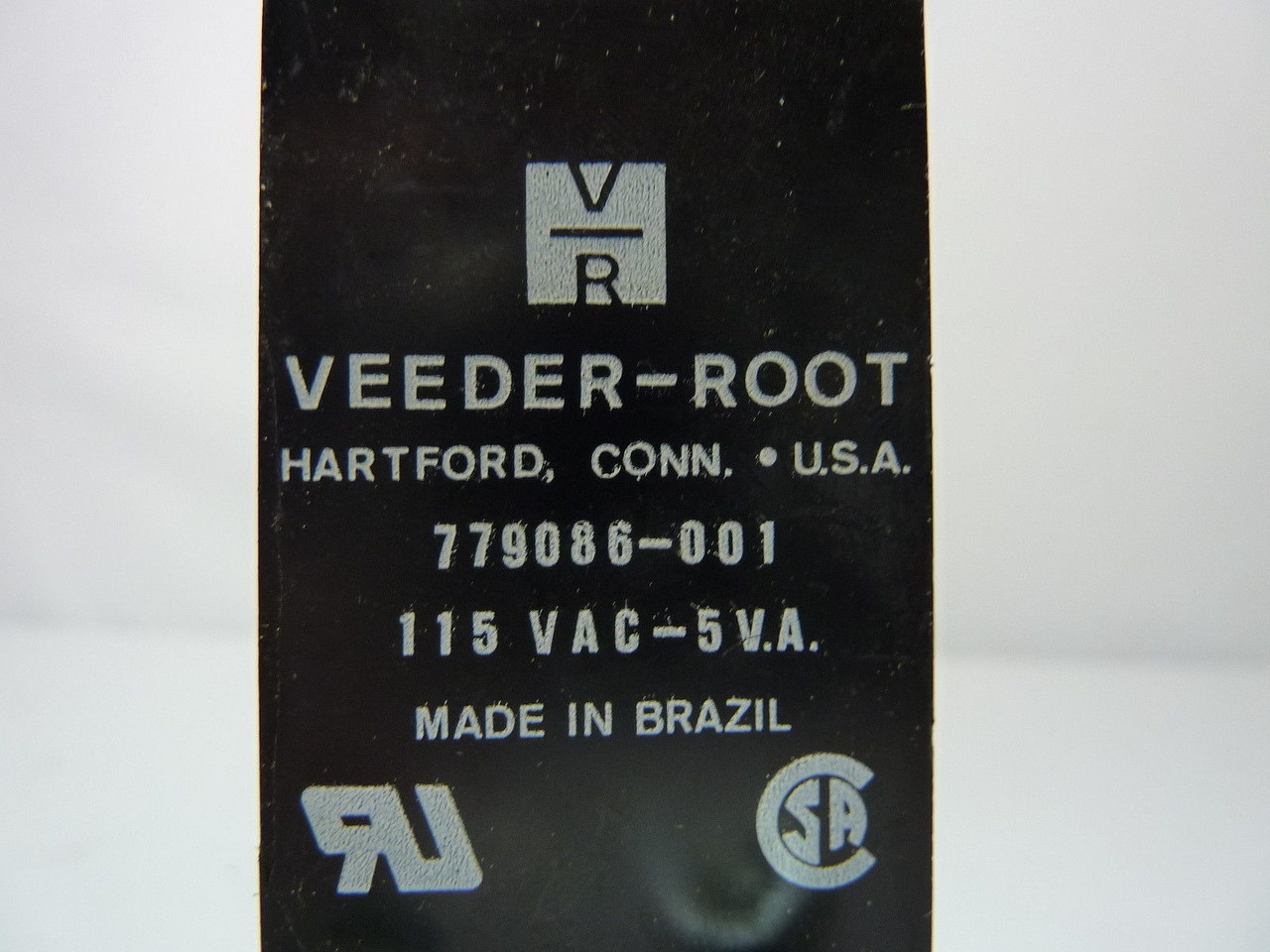 Veeder Root 779086-001 Miniature Electrical Base Mount 115VAC USED