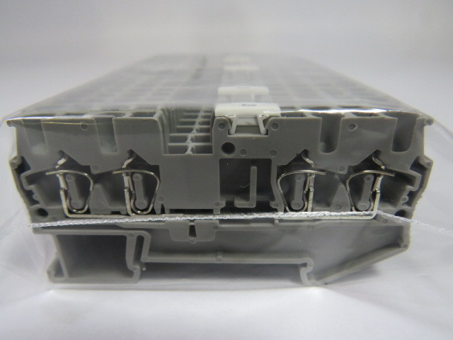 Upun UJ5-2.5/2X2 Terminal Block Lot of 20 GREY USED