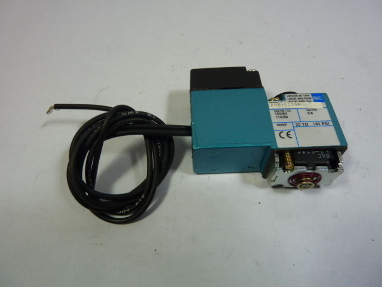 Mac PME-111AA Pilot Valve Assembly 110/120V 50/60Hz USED