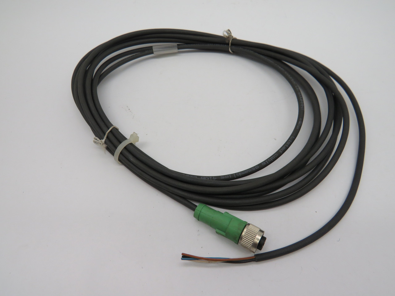 Phoenix Contact SAC-4P-5,0-PUR/M12FS 1668124 Sensor/Actuator Cable M12 5M USED