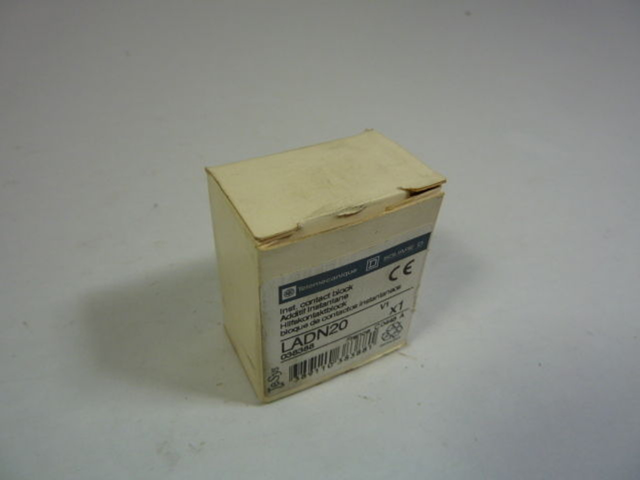 Telemecanique LAD-N20 Auxiliary Contact Block Contactor ! NEW !