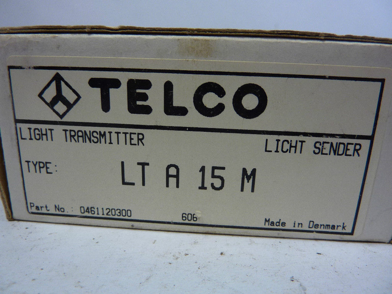 Telco LTA15M Photoelectric Light Transmitter ! NEW !