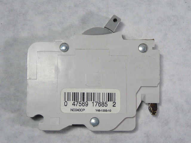 Federal Pacific NC040CP NC140 Circuit Breaker 40A 1-Pole White Case USED
