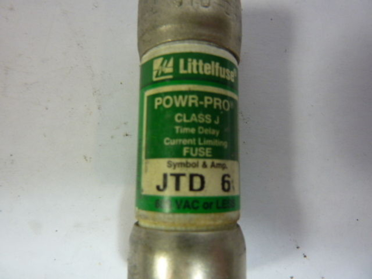 Littelfuse JTD-6 Time Delay Fuse 6A 600V USED