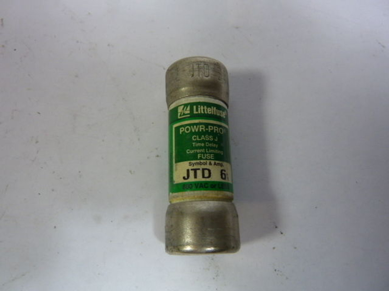Littelfuse JTD-6 Time Delay Fuse 6A 600V USED
