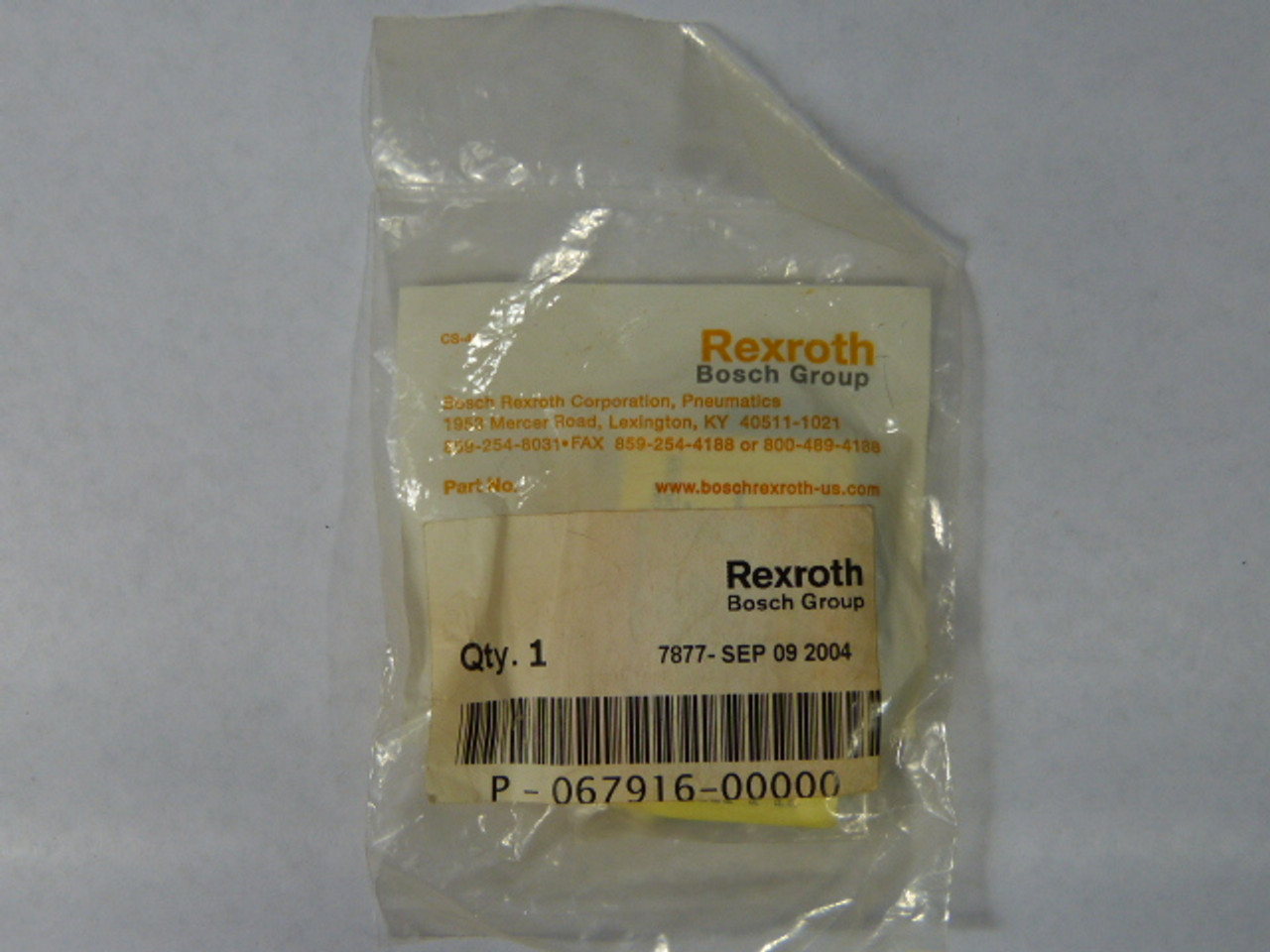 Rexroth P-067916-00000 Repair Kit for Solenoid Valve ! NWB !