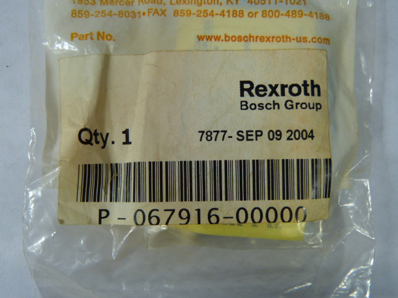 Rexroth P-067916-00000 Repair Kit for Solenoid Valve ! NWB !