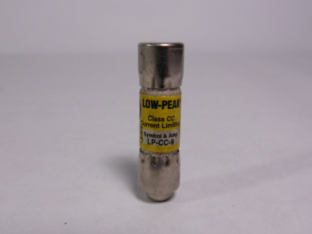 Low-Peak LP-CC-9 Current Limiting Fuse 9A 600V USED