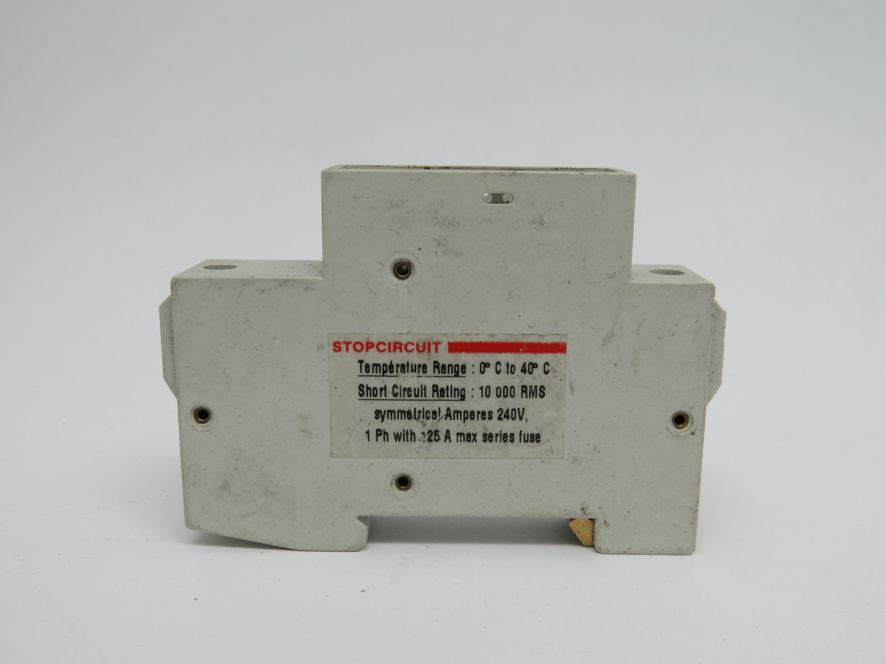 Entrelec GMU2U Circuit Breaker 2Amp 250VAC 1Pole  USED