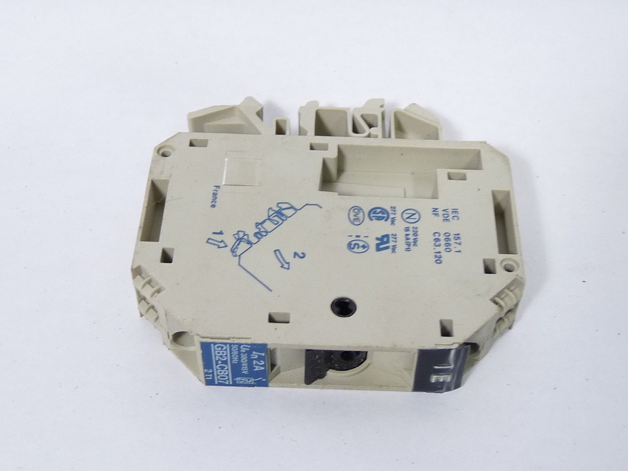 Telemecanique GB2-CB07 2.0Amp Circuit Protector USED