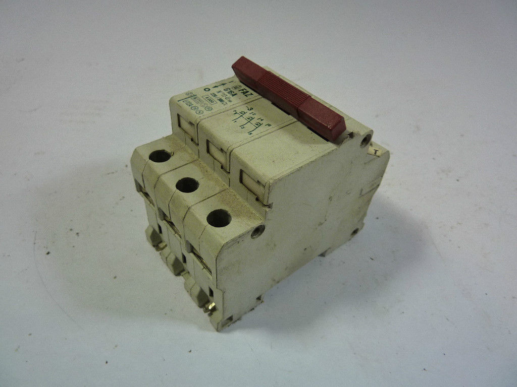 Moeller FAZ-G16A-3 Circuit Breaker 16 Amp 220/380V USED