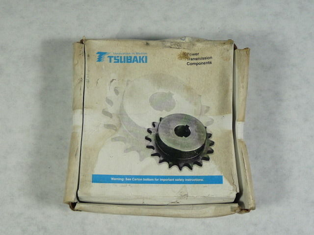 Tsubaki H40B18F-1-1/4 Keyed-Bore Sprocket 18-Teeth 1-1/4" Bore ! NEW !