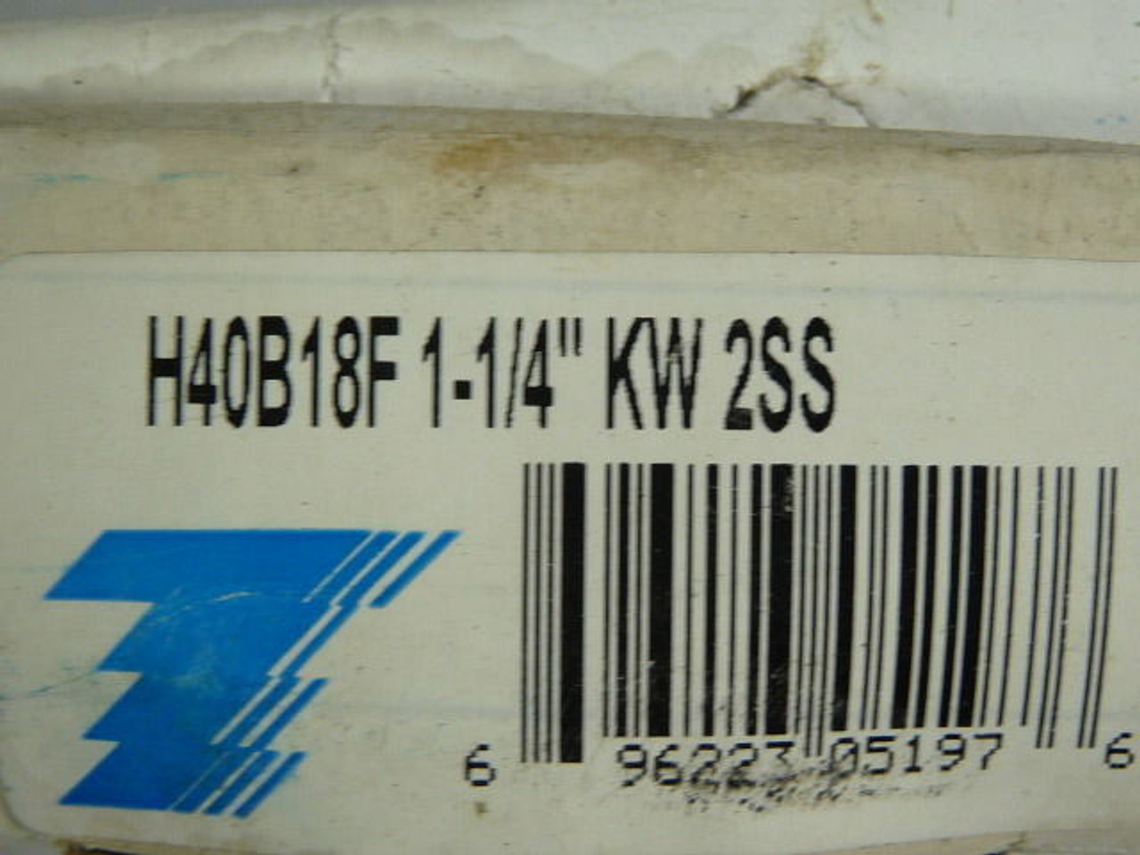 Tsubaki H40B18F-1-1/4 Keyed-Bore Sprocket 18-Teeth 1-1/4" Bore ! NEW !