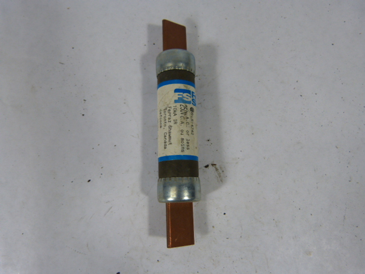 Ferraz Shawmut CRN100 Time Delay Fuse 100A 250V USED