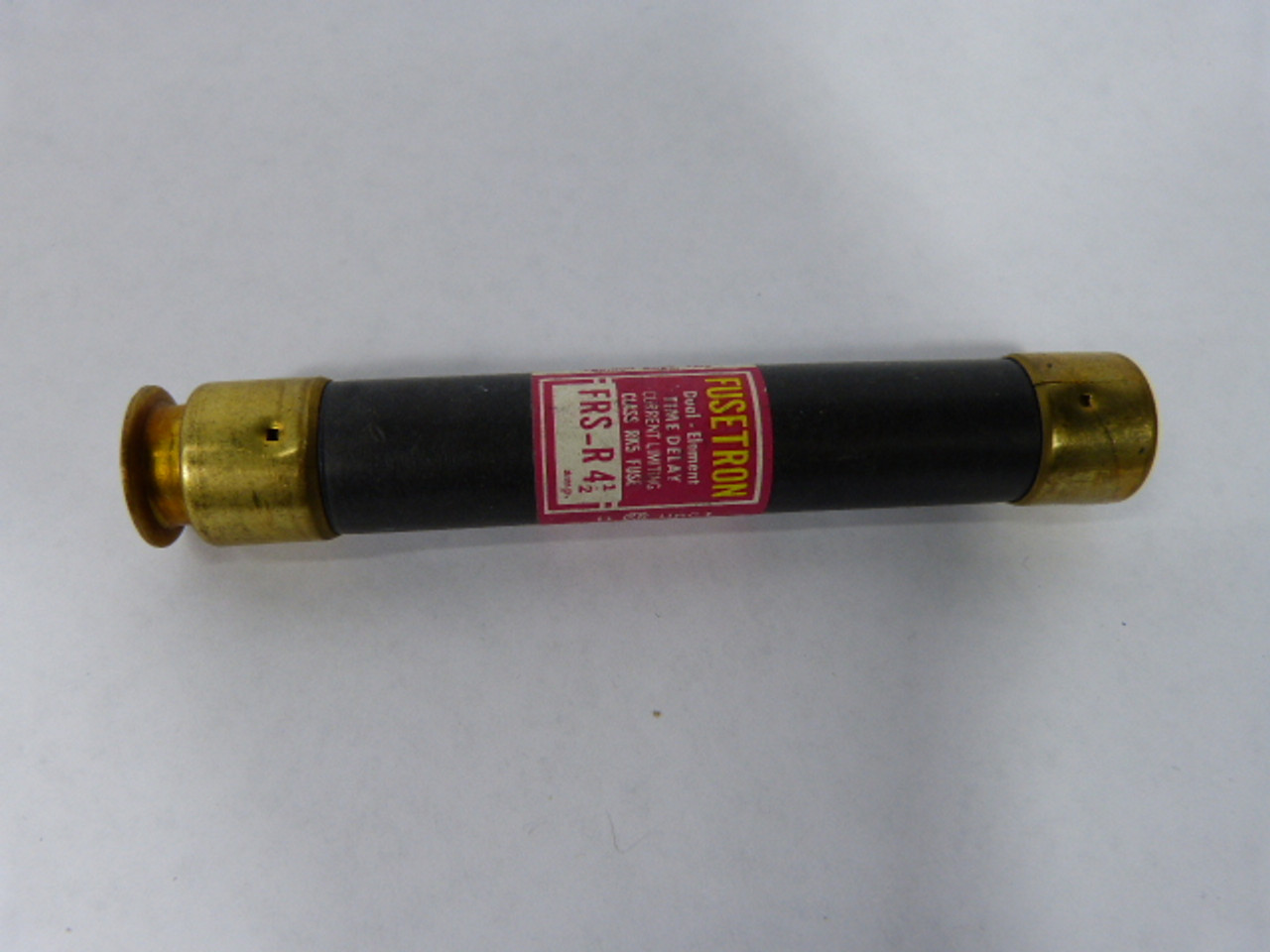 Fusetron FRS-R-4 1/2 Time Delay 4-1/2A 600V USED